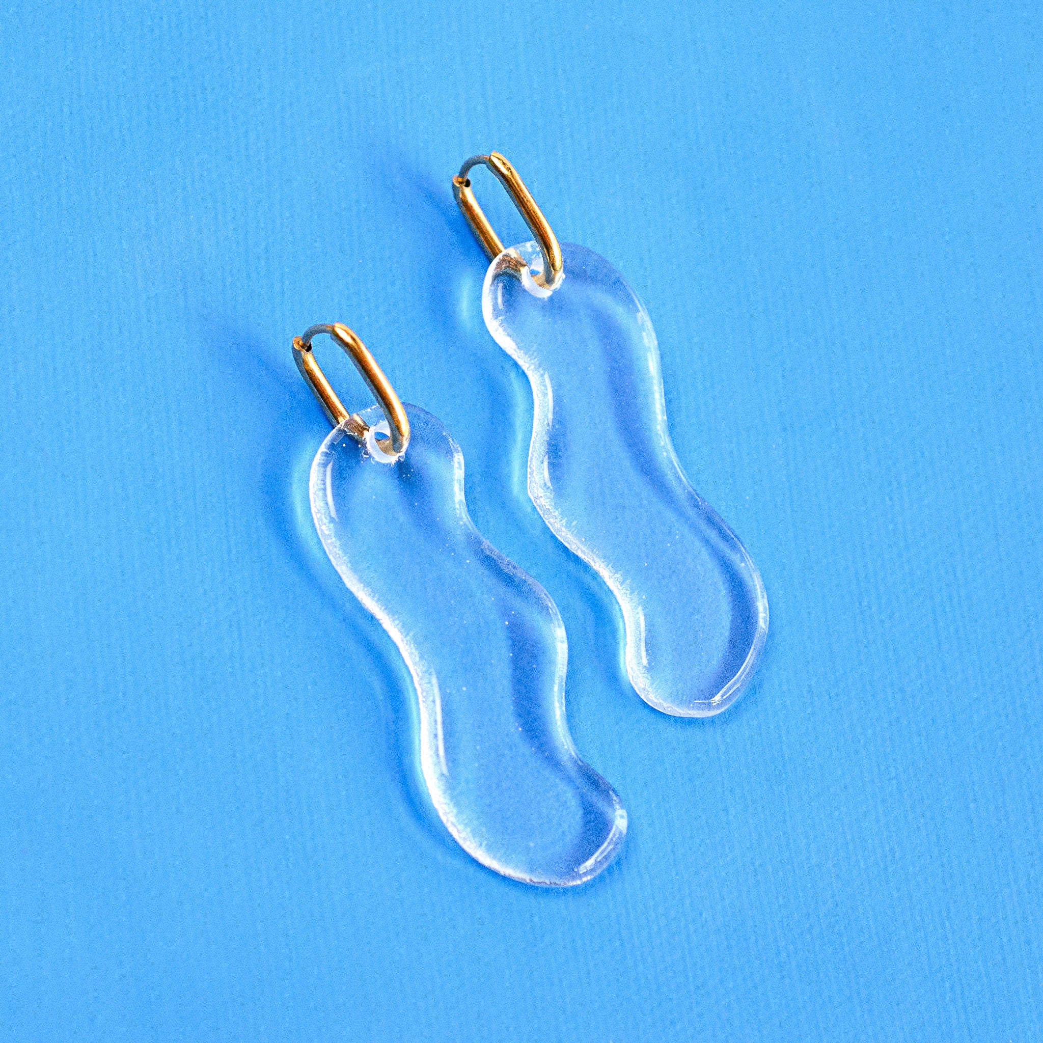 Squiggle Shape Earring