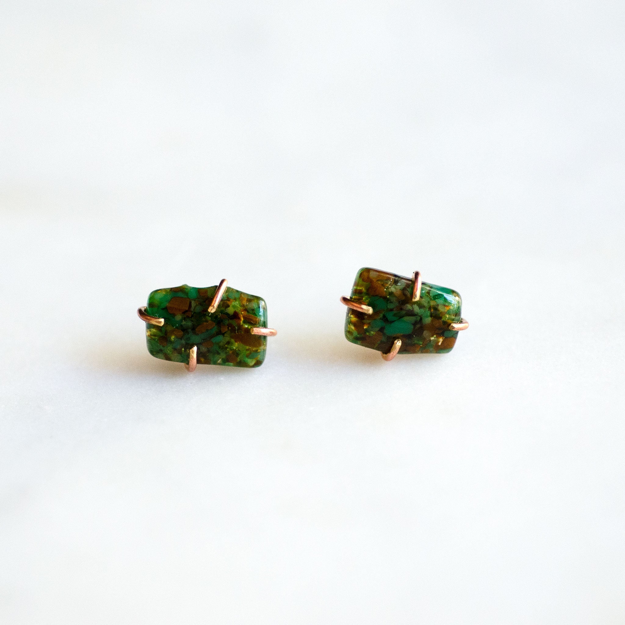 Stone Stud Earring