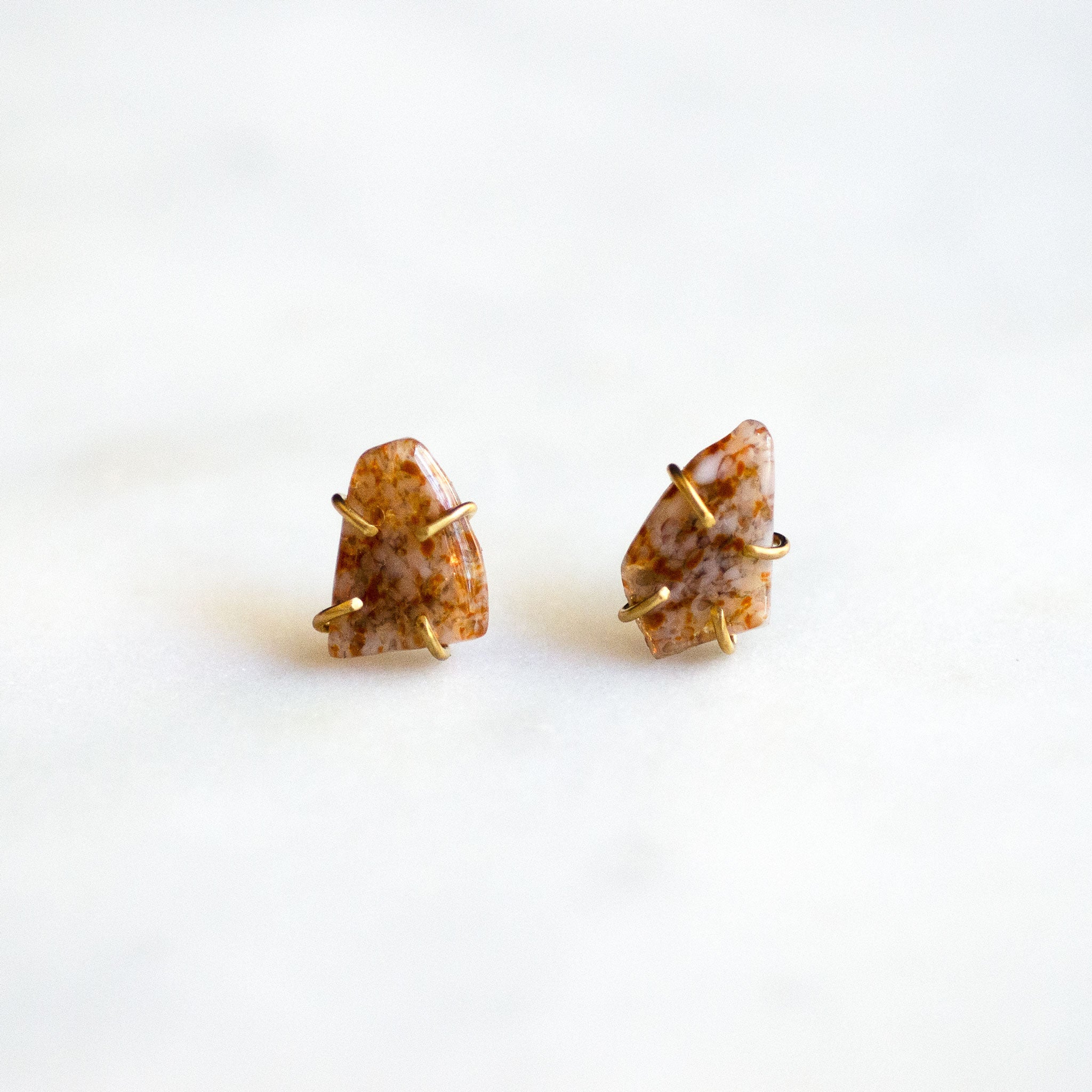 Stone Stud Earring