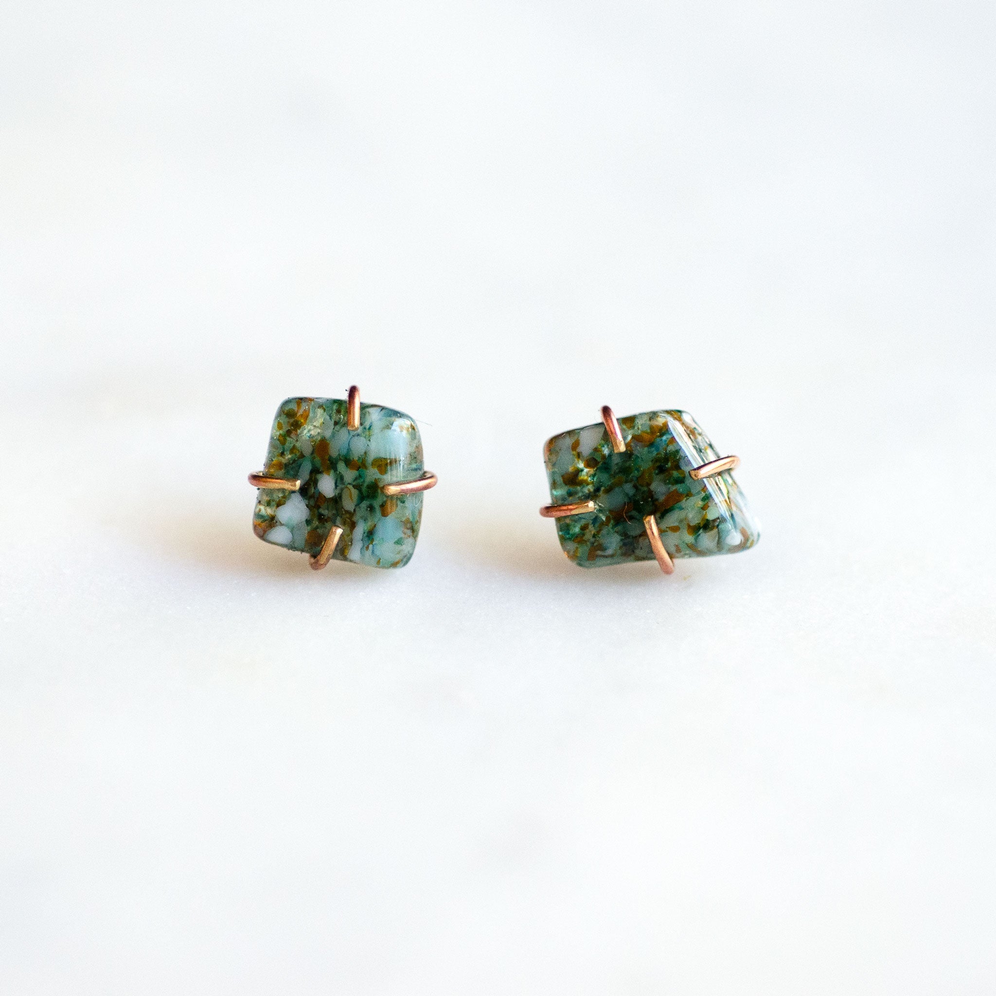 Stone Stud Earring