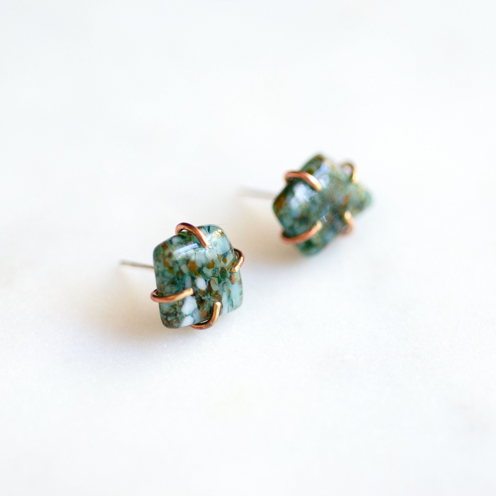 Stone Stud Earring