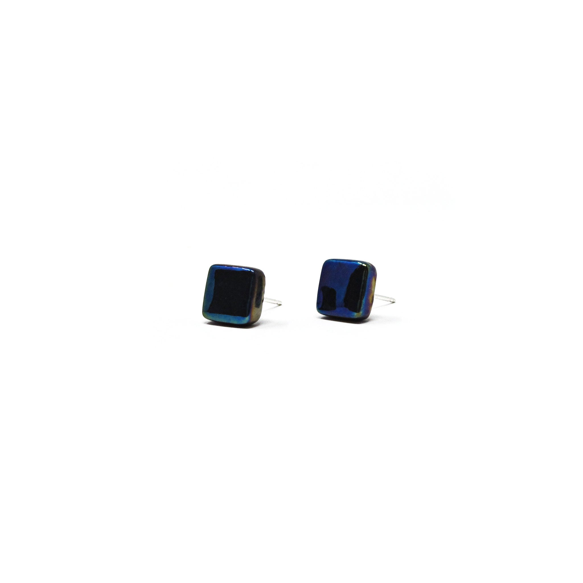 Rally Stud Earring - Square, Various Colors