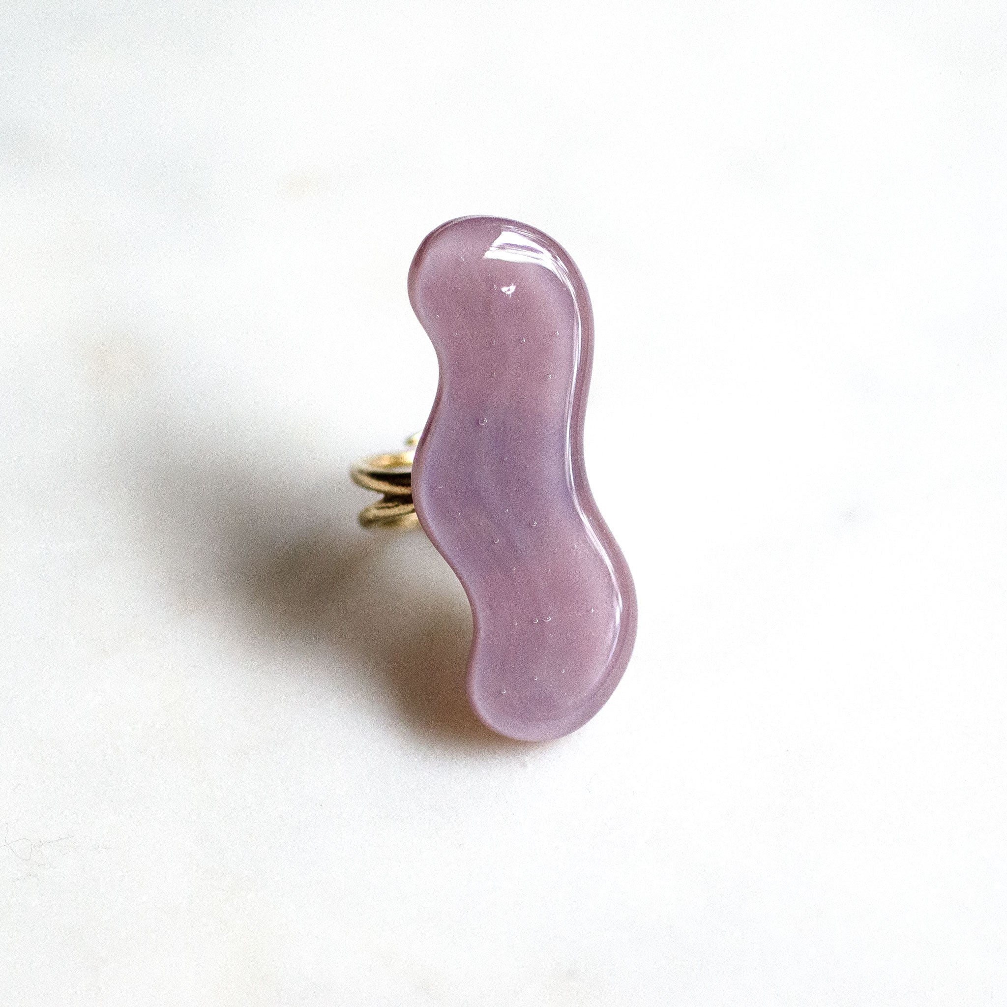 Squiggle Statement Ring