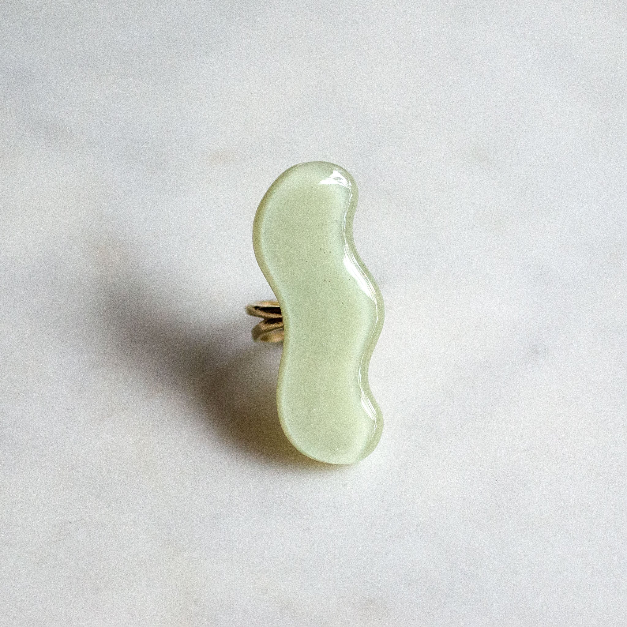 Squiggle Statement Ring