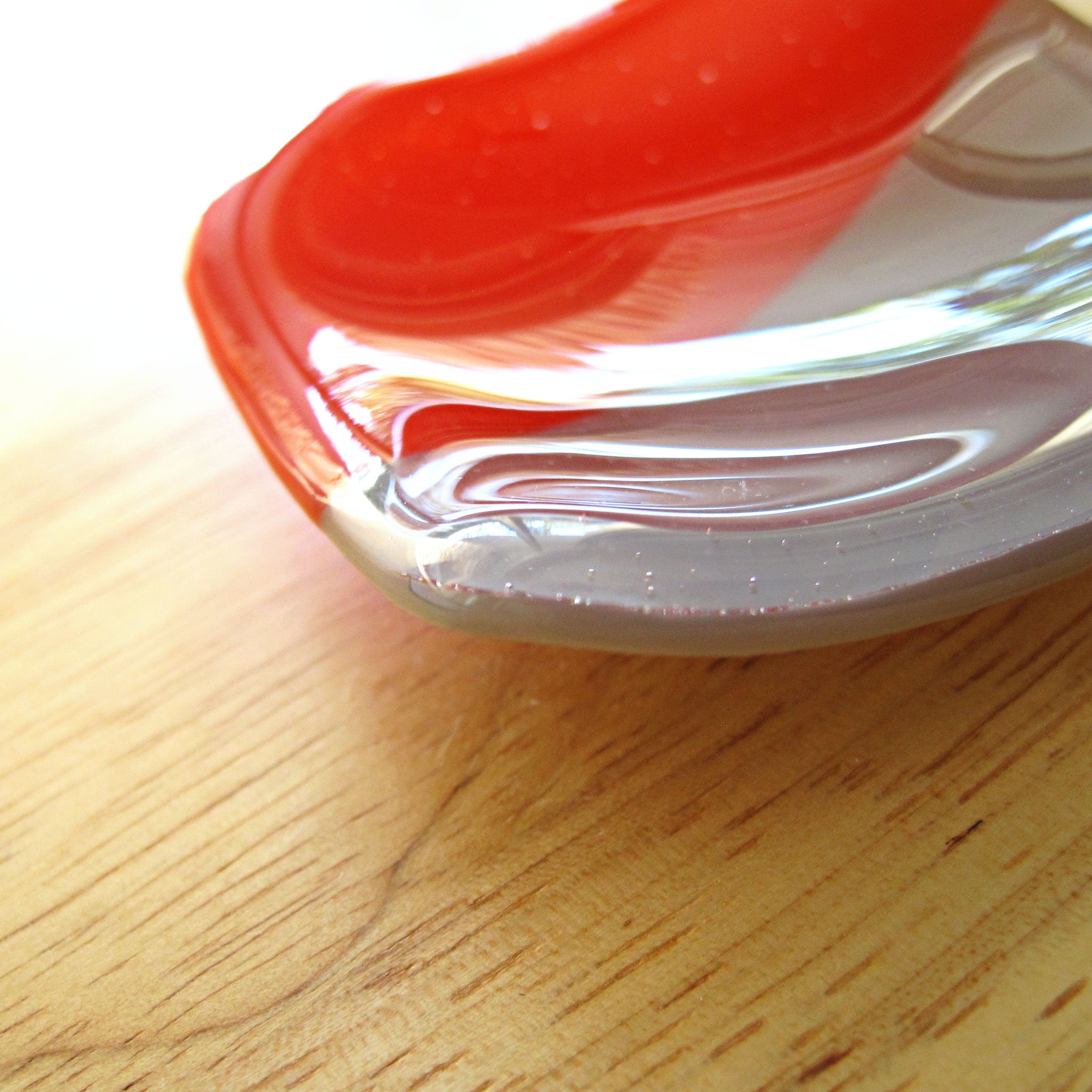 Catchall Ring Dish - Scarlet and Mink